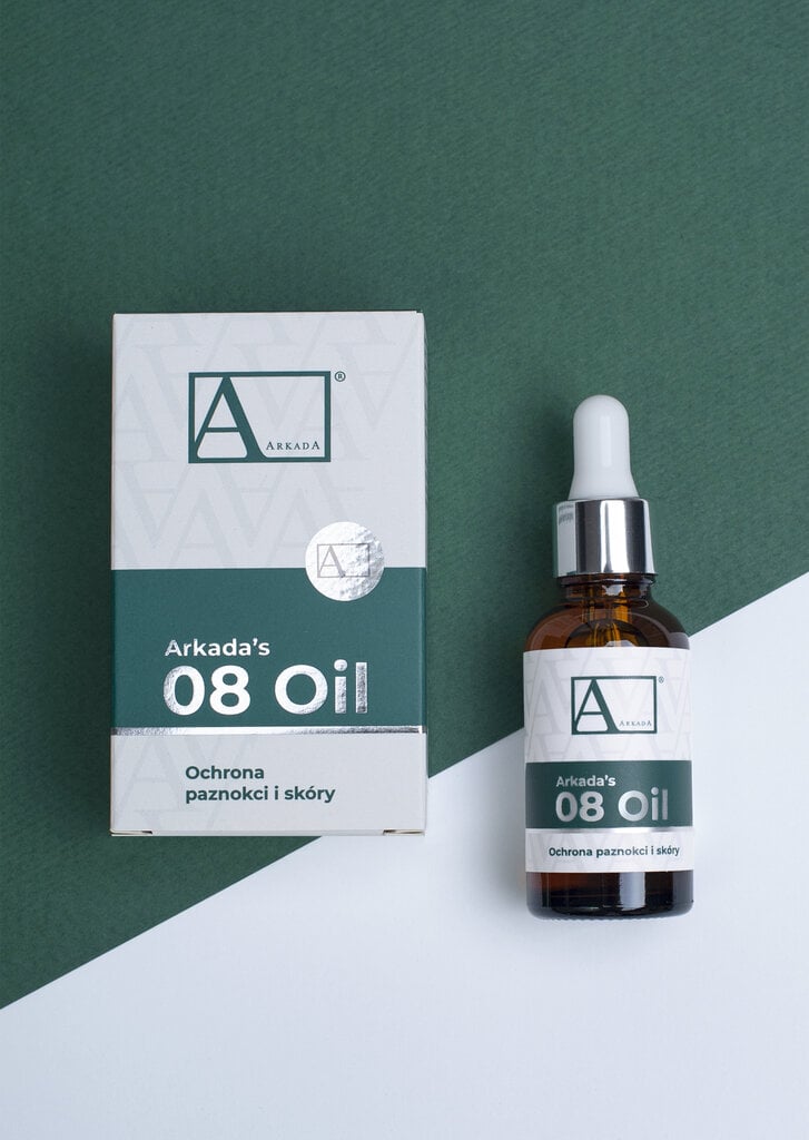 Antigrybelinis aliejus Arkada’s 08 Oil, 30 ml kaina ir informacija | Nagų lakai, stiprintojai | pigu.lt