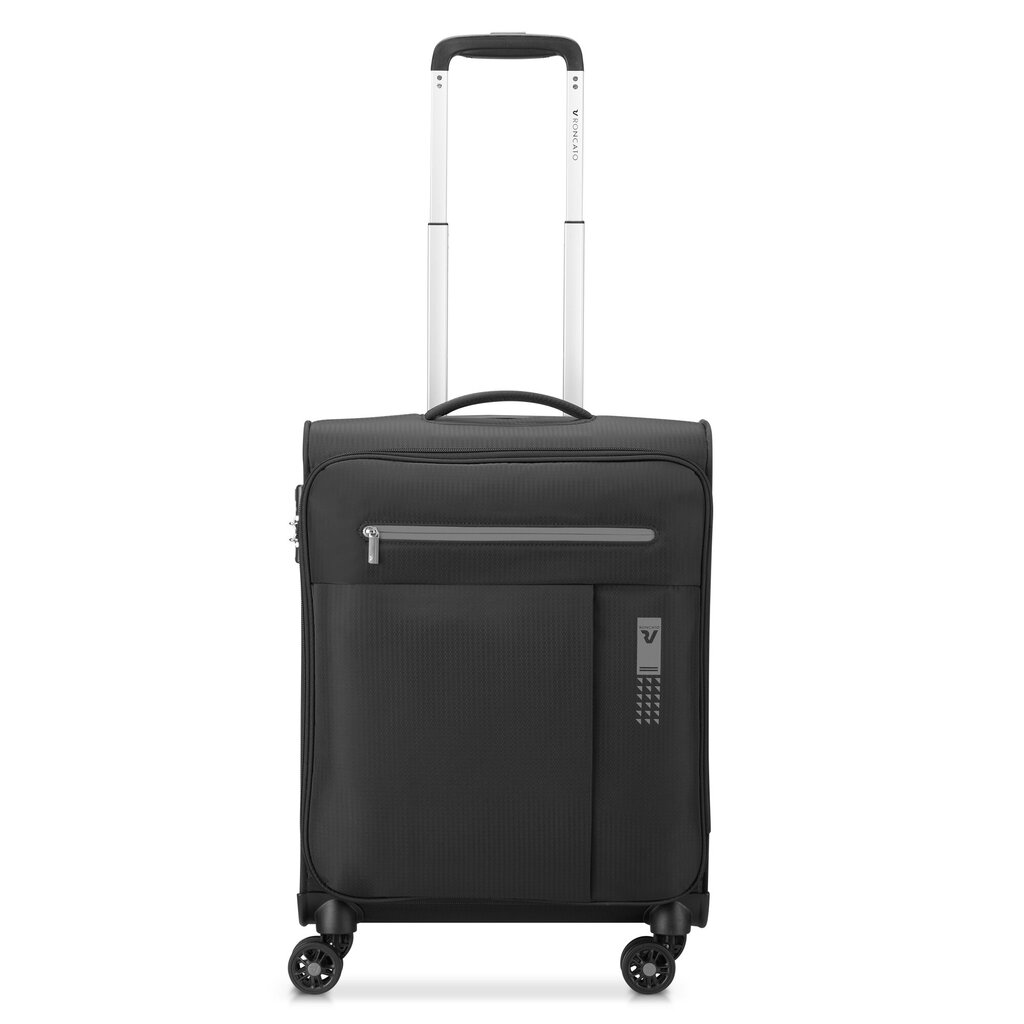 Mažas lagaminas Roncato 4r LiteSoft, juodas kaina ir informacija | Lagaminai, kelioniniai krepšiai | pigu.lt
