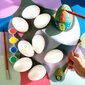 Velykų kiaušinių dažymo rinkinys su dažais MalPlay kaina ir informacija | Lavinamieji žaislai | pigu.lt