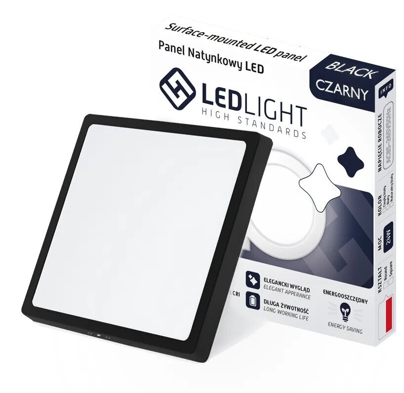 LED Light įmontuojamas LED šviestuvas kaina ir informacija | Įmontuojami šviestuvai, LED panelės | pigu.lt