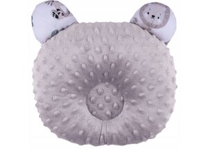 Ortopedinė pagalvė kūdikiui Infantilo Bear, 26 x 27 cm, pilka kaina ir informacija | Vokeliai, miegmaišiai, pagalvės | pigu.lt