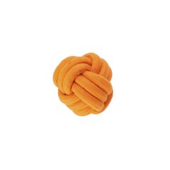 Žaislas šunims Dingo Energy kamuoliukas su rankena, oranžinis, 7 cm цена и информация | Игрушки для собак | pigu.lt