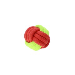 Žaislas šunims Dingo Energy kamuoliukas su rankena, raudonas/žalias, 7 cm kaina ir informacija | Žaislai šunims | pigu.lt