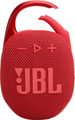 JBL Clip 5 Red JBLCLIP5RED цена и информация | Аудиоколонки | pigu.lt