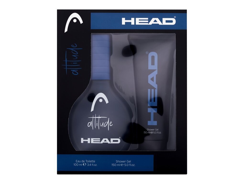 Rinkinys HEAD Attitude vyrams: tualetinis vanduo EDT, 100 ml + dušo gelis, 150 ml kaina ir informacija | Kvepalai vyrams | pigu.lt