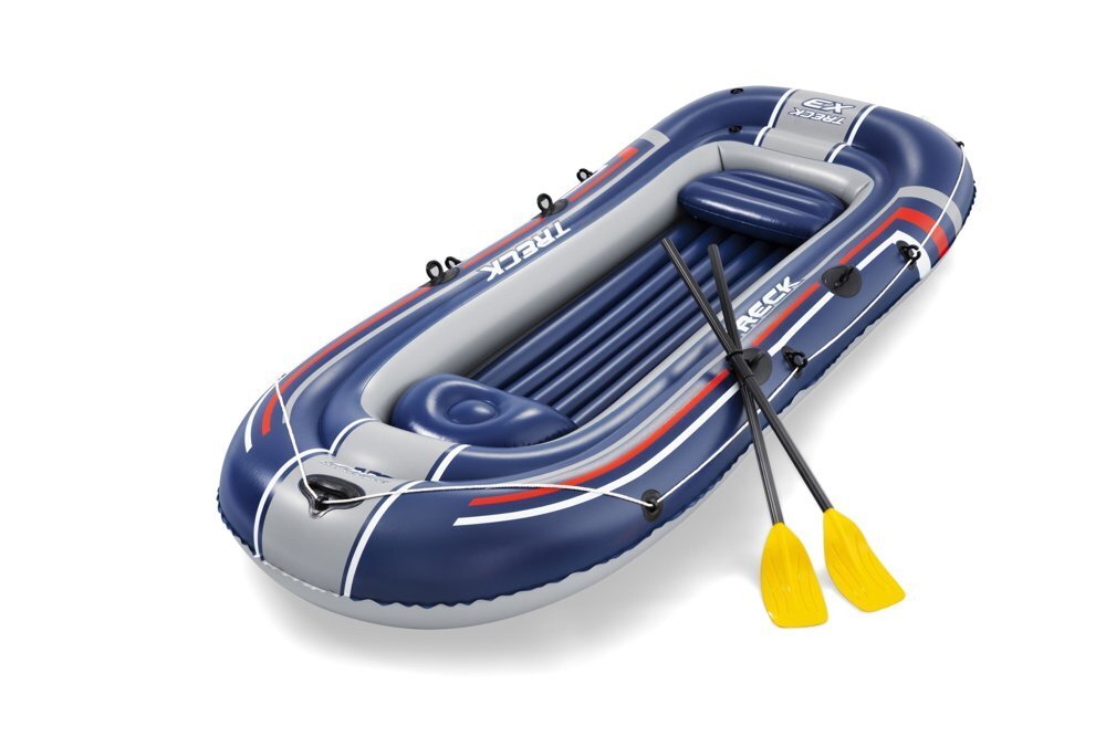 Pripučiama valtys Inflatable Bestway, 270 kg, mėlyna kaina ir informacija | Valtys ir baidarės | pigu.lt