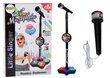 Mikrofonas su stovu vaikams Lean Toys, juodas kaina ir informacija | Lavinamieji žaislai | pigu.lt