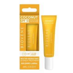 Lūpų balzamas Biovene Coconut Lip Balm SPF50, 10 ml kaina ir informacija | Lūpų dažai, blizgiai, balzamai, vazelinai | pigu.lt