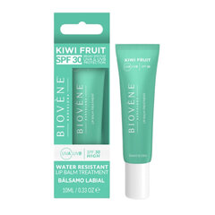 Бальзам для губ Biovene Kiwi Fruit Water Resistant Lip Balm SPF30, 10 мл цена и информация | Помады, бальзамы, блеск для губ | pigu.lt