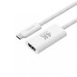 4smarts USB-C/HDMI, 15 cm kaina ir informacija | Kabeliai ir laidai | pigu.lt