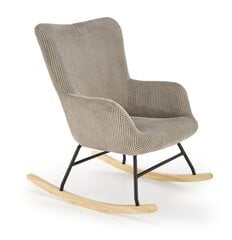 Качающийся стул Halmar Belmiro, серый цена и информация | Кресла в гостиную | pigu.lt