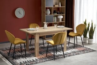Stalas Halmar Bagio, rudas kaina ir informacija | Virtuvės ir valgomojo stalai, staliukai | pigu.lt
