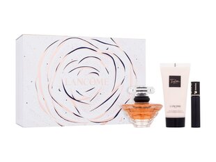 Rinkinys Lancôme Tresor moterims: kvapusis vanduo EDP, 30 ml + kūno losjonas, 50 ml + mini blakstienų tušas, 2 ml kaina ir informacija | Kvepalai moterims | pigu.lt