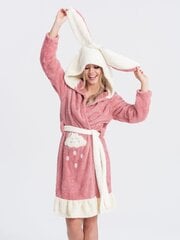 халат женский ulr247 - розовый 123920-7 цена и информация | Женские халаты | pigu.lt