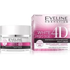 Veido kremas Eveline Cosmetics White Prestige 4D Whitening, 50 ml kaina ir informacija | Veido kremai | pigu.lt