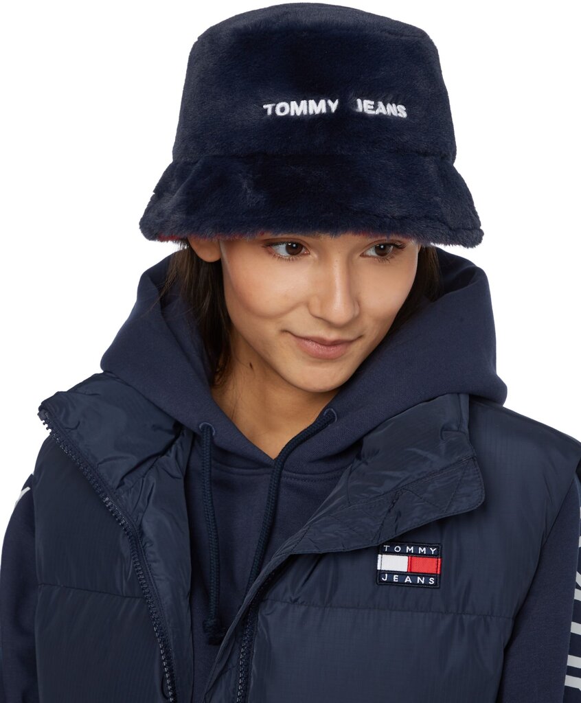 Kepurė moterims Tommy Hilfiger Jeans 31042 kaina ir informacija | Kepurės moterims | pigu.lt