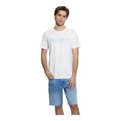 Guess marškinėliai vyrams 87329, balti kaina ir informacija | Vyriški marškinėliai | pigu.lt