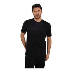 Guess marškinėliai vyrams 87379, juodi цена и информация | Футболка мужская | pigu.lt