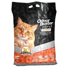 Наполнитель для кошачьего туалета Odour Buster 14кг цена и информация | Наполнитель для кошек | pigu.lt