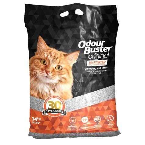 Kačių kraikas Odor Buster, 14 kg цена и информация | Kraikas katėms | pigu.lt