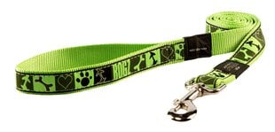 Pavadėlis šunims Rogz Fancy Dress Armed Response, žalias, XL цена и информация | Поводки для собак | pigu.lt