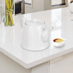 Фарфоровый заварочный чайник с ручкой, 2 л цена и информация | Чайники, кофейники | pigu.lt