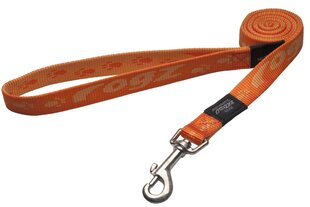 Поводок Rogz Alpinist Large 20mm K2, оранжевый Rogz узор цена и информация | Поводки для собак | pigu.lt