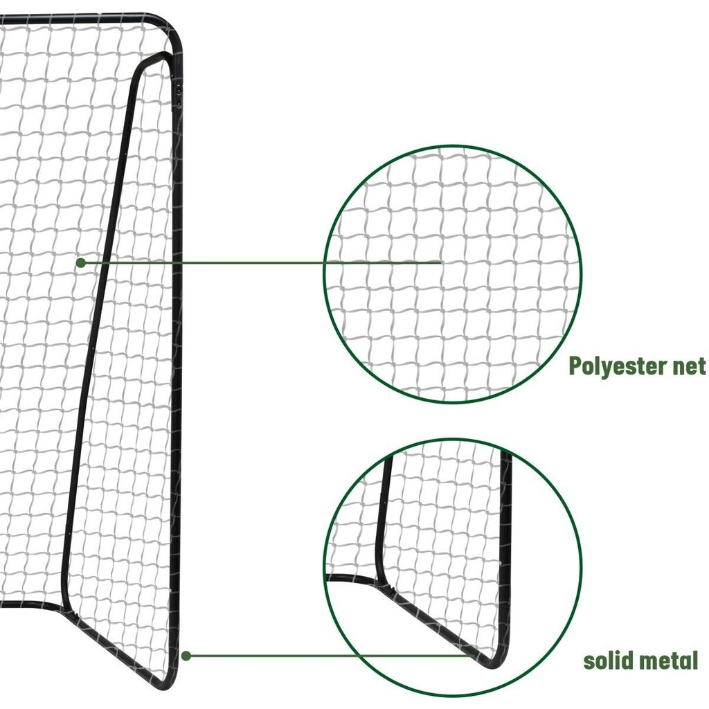 Futbolo vartai su tinklu Umbro, 300 cm kaina ir informacija | Futbolo vartai ir tinklai | pigu.lt