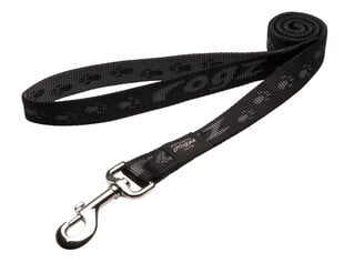 Pavadėlis Rogz Alpinist XL, juodas, 1.2 m kaina ir informacija | Pavadėliai šunims | pigu.lt