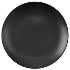 Тарелка, 27.5 см, черная цена и информация | Посуда, тарелки, обеденные сервизы | pigu.lt