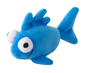 Žaislas katėms Comfort Plush Fish, mėlynas цена и информация | Игрушки для кошек | pigu.lt