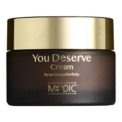 Veido kremas Pierre Rene Medic You Deserve Cream Anti-Ageing Moisturizing Cream, 50 ml kaina ir informacija | Veido kremai | pigu.lt