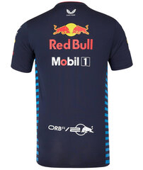 Marškinėliai vyrams Red Bull Racing Sergio Perez 2023 71122-8, mėlyni цена и информация | Мужские футболки | pigu.lt