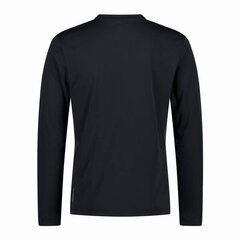 Marškinėliai vyrams CMP 31L3577 48122-64, juodi kaina ir informacija | Sportinė apranga vyrams | pigu.lt