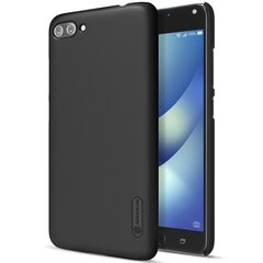 „Nillkin“ Frosted Shield чехол - чёрный + защитная пленка для экрана (Zenfone 4 Max) цена и информация | Чехлы для телефонов | pigu.lt