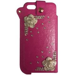 Fashion Leather чехол – розовый (iPhone 5 / 5S / SE 2016) цена и информация | Чехлы для телефонов | pigu.lt