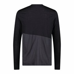 Marškinėliai vyrams CMP 32L2787 48155-64, juodi kaina ir informacija | Sportinė apranga vyrams | pigu.lt
