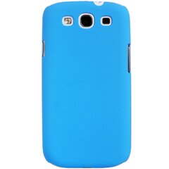 Plastikinis dėklas - mėlynas (Galaxy S3) kaina ir informacija | Telefono dėklai | pigu.lt