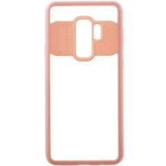 „FOCUS“ чехол - прозрачный / розовый (Galaxy S9+) цена и информация | Чехлы для телефонов | pigu.lt