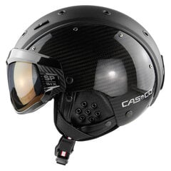 ЛЫЖНЫЙ ШЛЕМ CASCO SP-6 VISOR LIMITED CARBONIC BLK цена и информация | Горнолыжные шлемы | pigu.lt