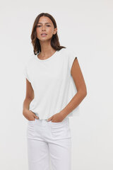 Marškinėliai moterims Lee Cooper W219, balti kaina ir informacija | Marškinėliai moterims | pigu.lt
