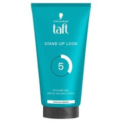 Гель для волос Taft Stand Up Look Extreme Spikes, 150 мл цена и информация | Средства для укладки волос | pigu.lt