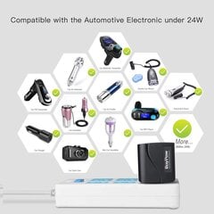 Roypow AC–DC adapteris 110V/120V–12V kaina ir informacija | Adapteriai, USB šakotuvai | pigu.lt