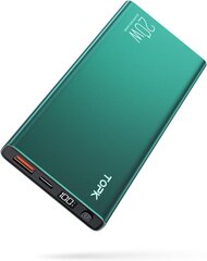 TOPK Power Bank, 20 Вт PD QC 3.0 USB C быстрая зарядка 10000 мАч цена и информация | Зарядные устройства Power bank | pigu.lt
