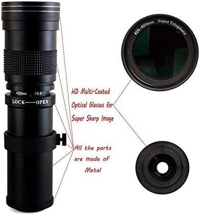 FocusFoto Super Telephoto Zoom цена и информация | Objektyvai | pigu.lt