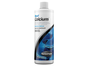 Skystas kalcis akvariumams Seachem Reef Calcium, 500ml kaina ir informacija | Akvariumai ir jų įranga | pigu.lt