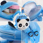 Vaikiška kuprinė "Panda", mėlyna kaina ir informacija | Kuprinės mokyklai, sportiniai maišeliai | pigu.lt