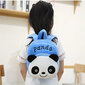 Vaikiška kuprinė "Panda", mėlyna kaina ir informacija | Kuprinės mokyklai, sportiniai maišeliai | pigu.lt