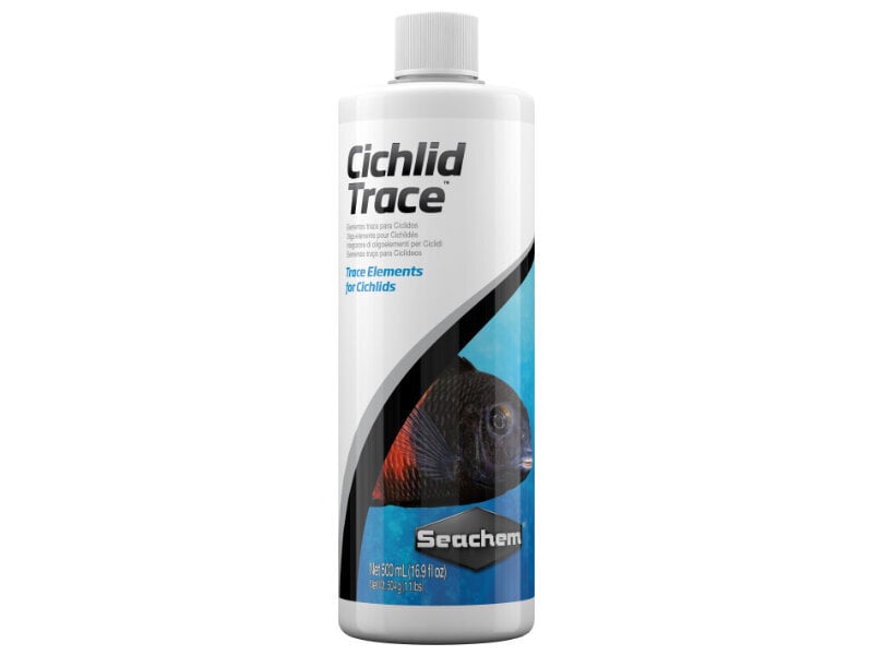Mikroelementų papildas žuvims Seachem Cichlid Trace, 500 ml. цена и информация | Akvariumai ir jų įranga | pigu.lt