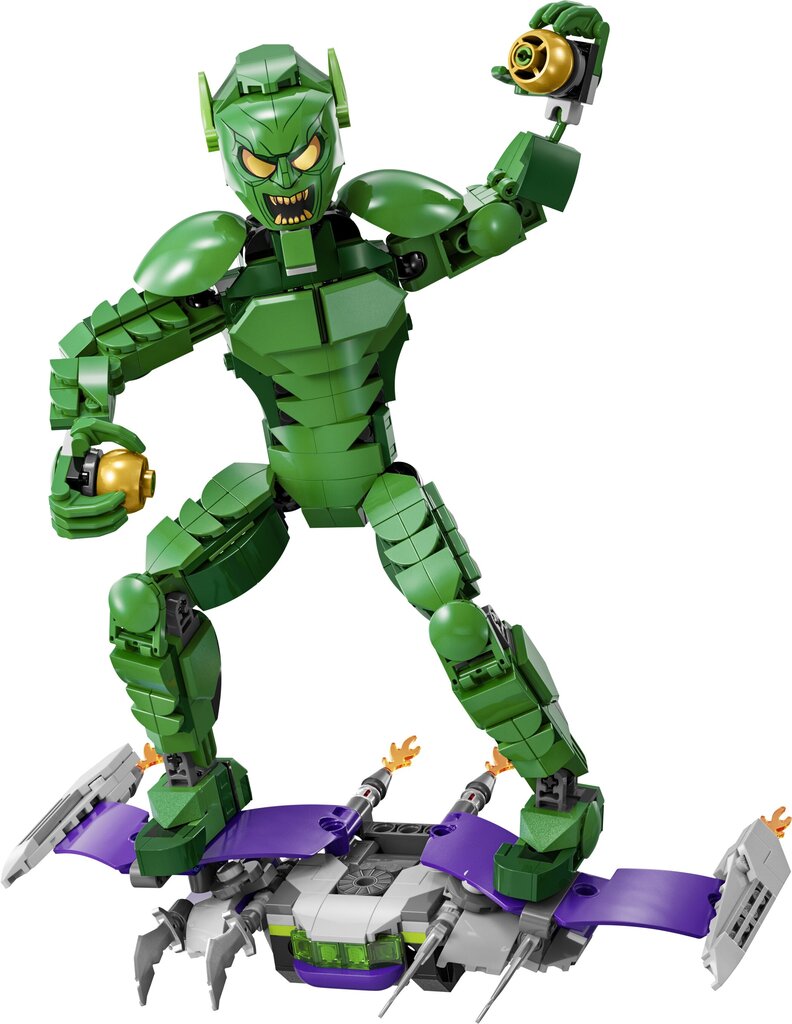 76284 LEGO® Super Heroes Žaliojo goblino konstruojama figūrėlė цена и информация | Konstruktoriai ir kaladėlės | pigu.lt